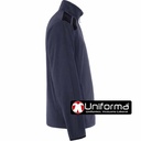 Polar de trabajo en Micropolar Bicolor personalizable con logo de empresa  - LY8412
