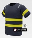 Camiseta Bandas Amarillas Alta Visibilidad Segmentadas - TC3978