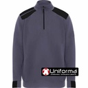 Sudadera Bicolor de Media Cremallera - LY8413