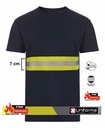 Camiseta Algodón Banda Reflectante Ignífuga - UN303