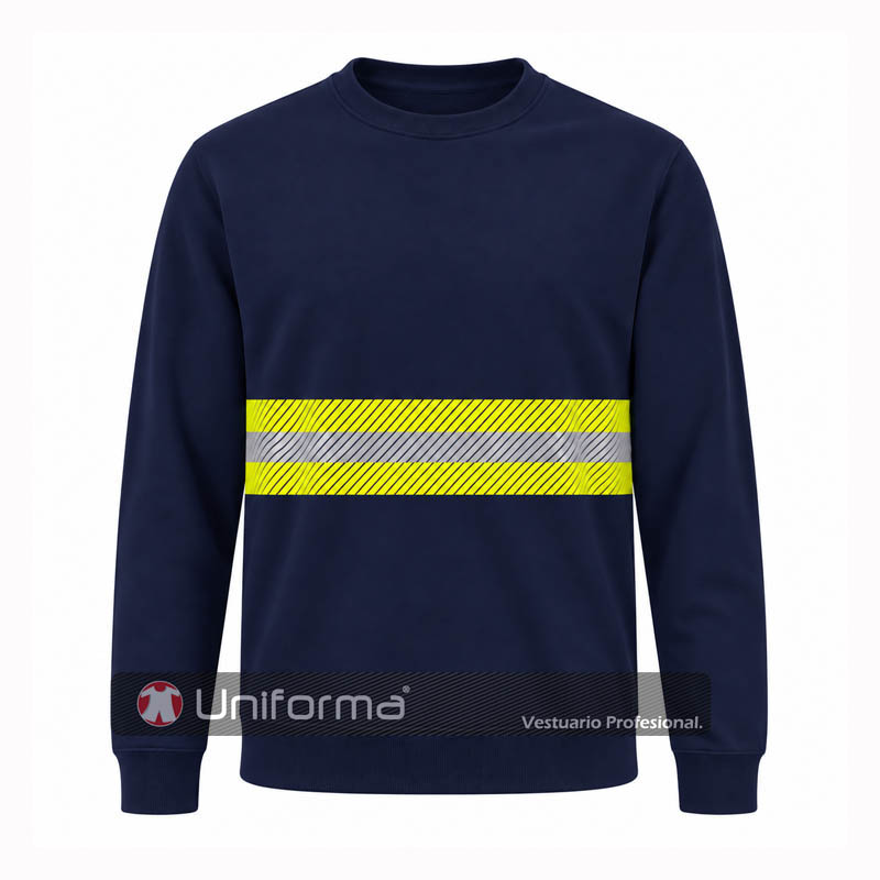 Sudadera Banda Reflectante Bicolor - UN3081