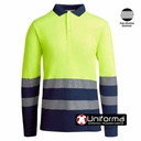 Polo Manga Larga Alta Visibilidad - LY9319