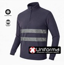 Polar con Reflectantes Media Cremallera UN201501