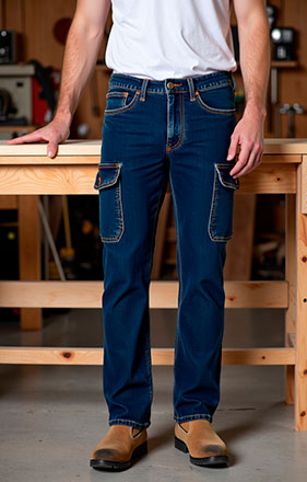 Pantalón Vaquero Multibolsillos - VL2311