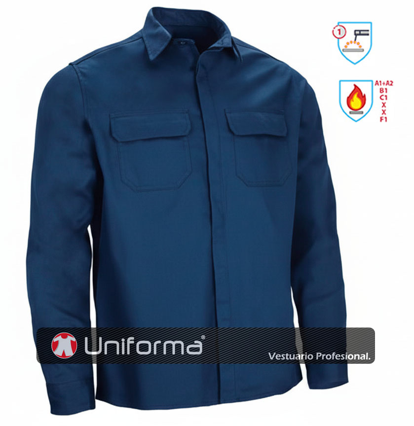 Camisa Algodón Ignífuga - VL2980