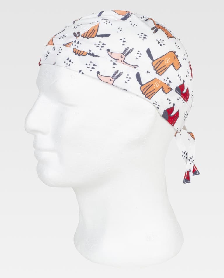 Bandana de tejido elástico y estampado - TM862