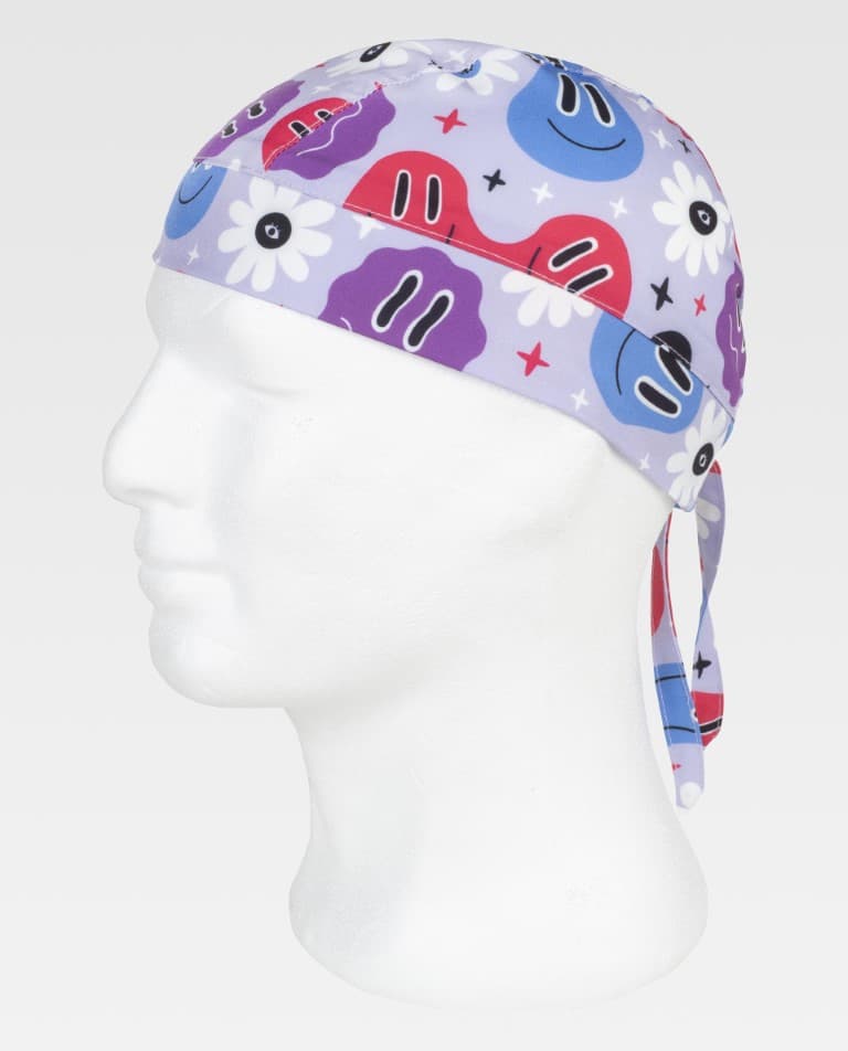 Bandana de tejido elástico y estampado - TM866