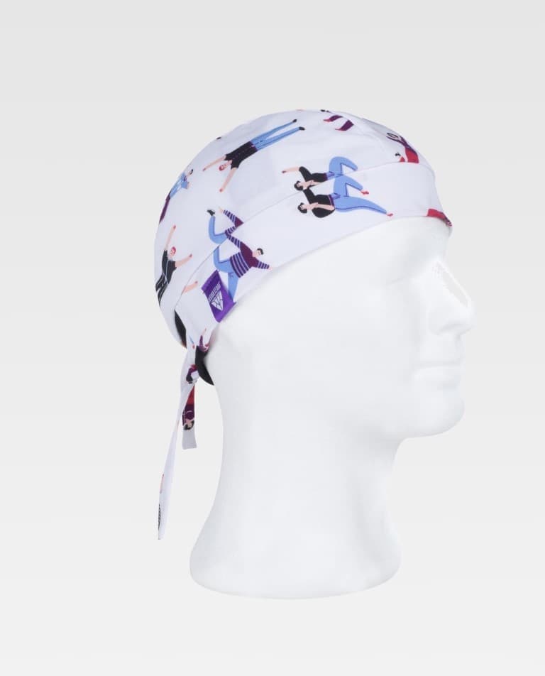 Bandana de tejido elástico y estampado - TM856