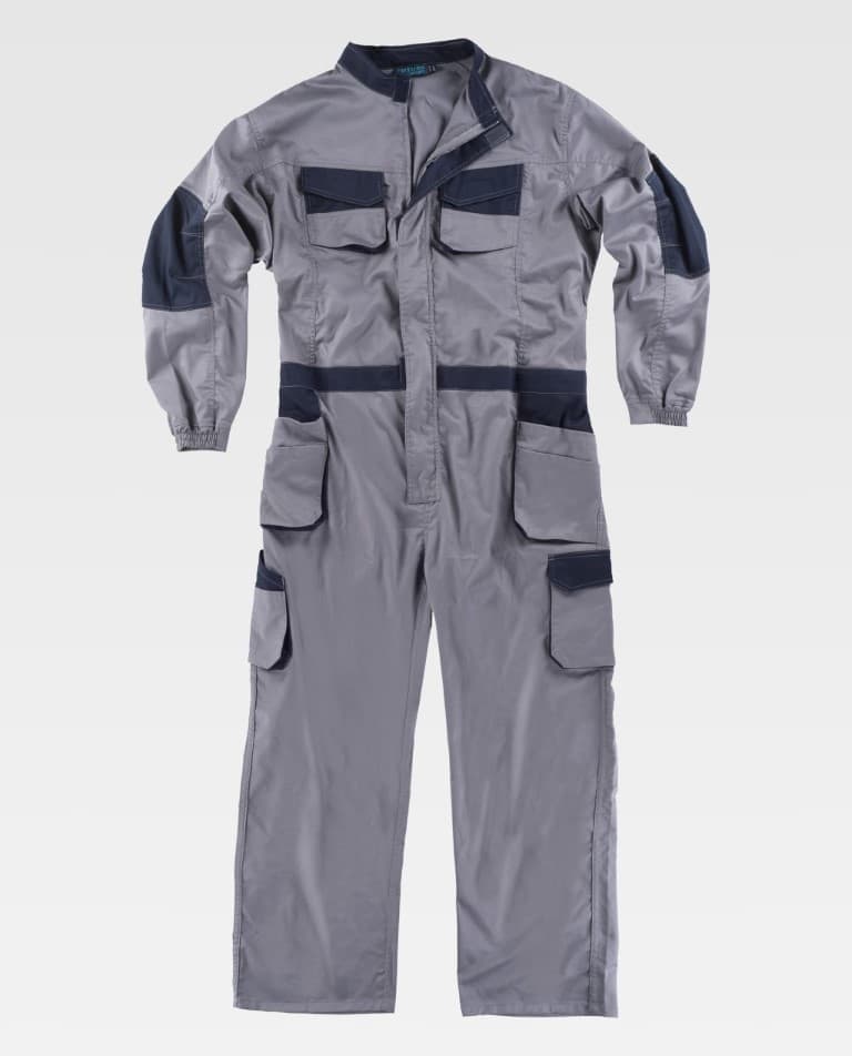 Buzo combinado con tejido elástico - TWF2620