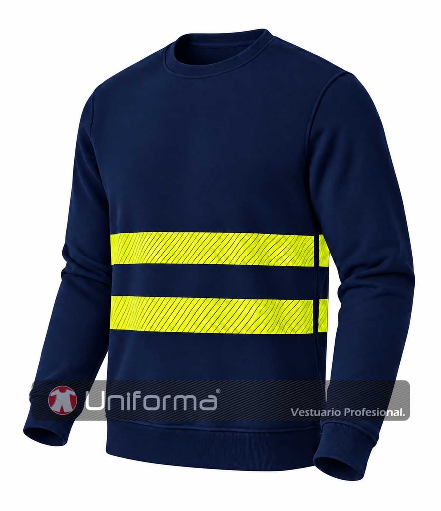 Sudadera con Bandas Amarillas de Alta Visibilidad - UN2285