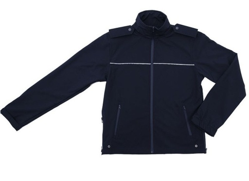 [TR210] Chaqueta Softshell para Vigilantes de Seguridad - TR210 (Azul Marino)