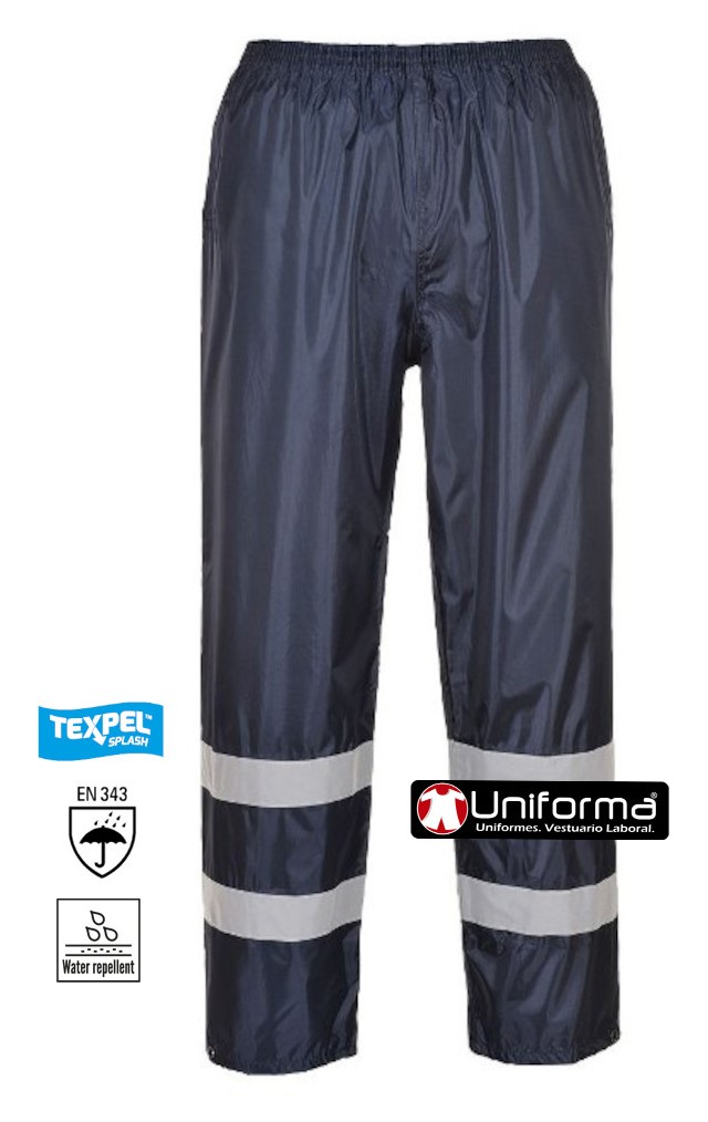 Pantalones de lluvia con Bandas Reflectantes - PF441