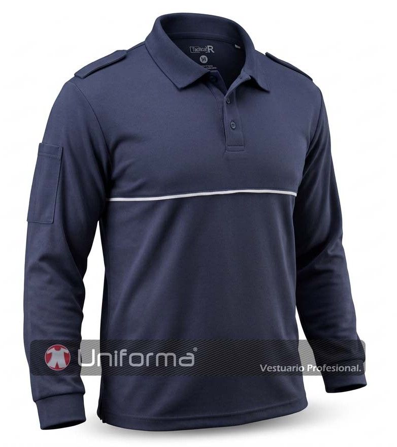 Polo de vigilante de seguridad Manga Larga -TR160
