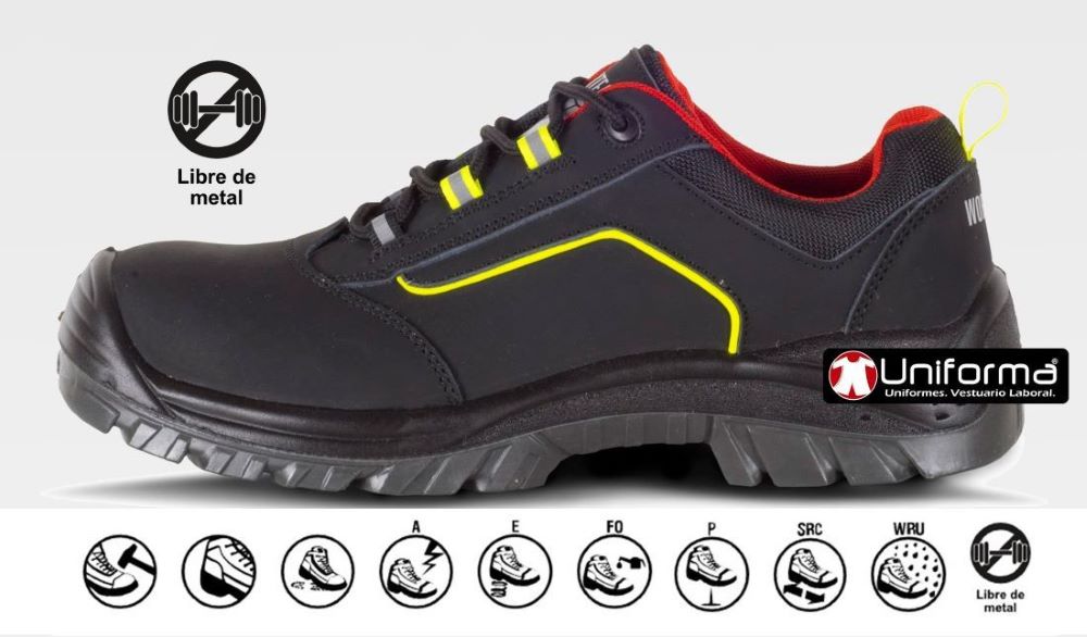 Zapato Piel Nobuck S3 Antideslizante SRC - TP2902