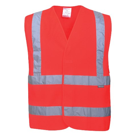 [PC474] Chaleco Alta Visibilidad Clase 2 - PC474 (Rojo)