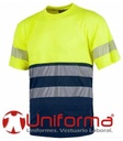 [TC6040] Camiseta alta visibilidad bicolor bandas segmentadas - TC6040