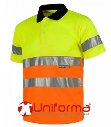 Polo Alta Visibilidad Amarillo Naranja - TC3866