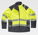 [TS9201-01] Chaqueta Softshell Reflectante Mal Tiempo - TS9201 (Amarillo Fluor)