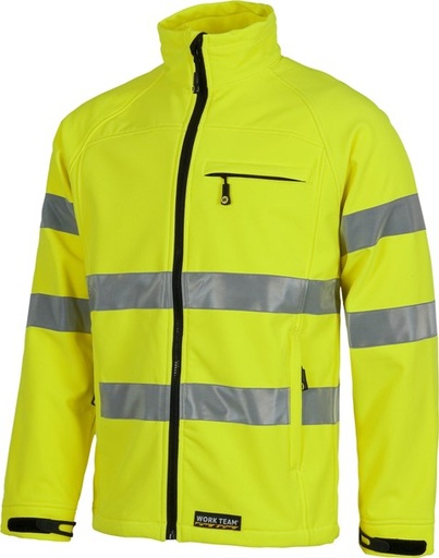 [TS9535] Chaqueta Softshell Alta visibilidad Clase 2 - TS9535 (Amarillo Fluor)
