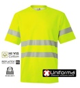[V305508] Camiseta Algodón Reflectante Alta Visibilidad V305508 (Amarillo Fluor)