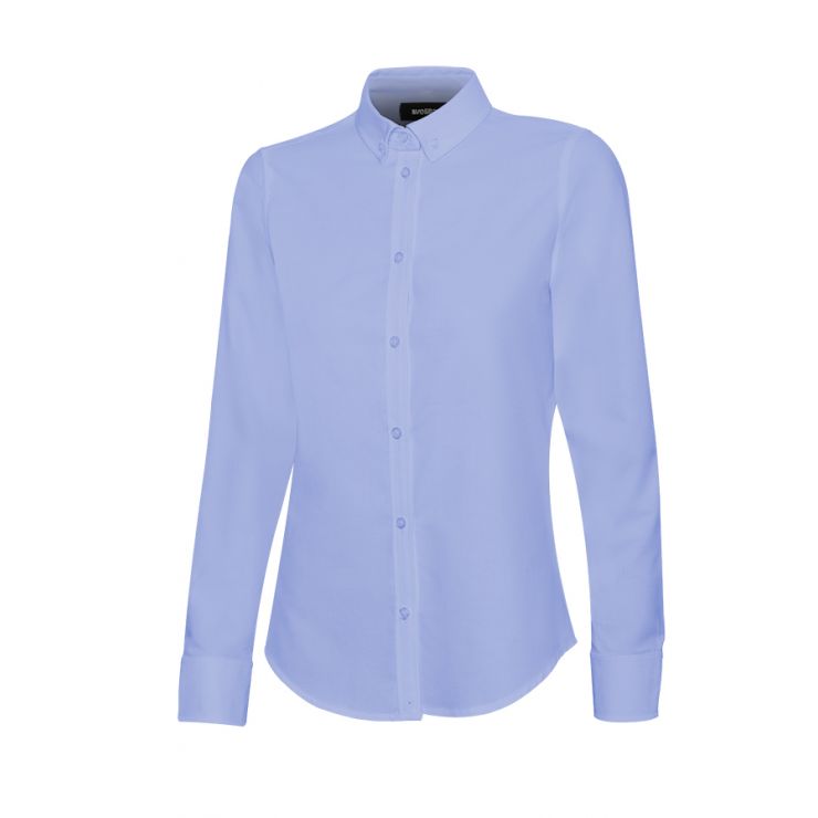 Camisa Oxford Elástica Mujer - V405005S