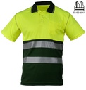 [PR5535] Polo de Alta Visibilidad con bandas Segmentadas - PR5535
