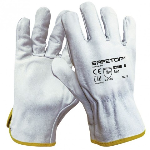 Guantes Piel Flor EN420 + EN388 - SFG214B