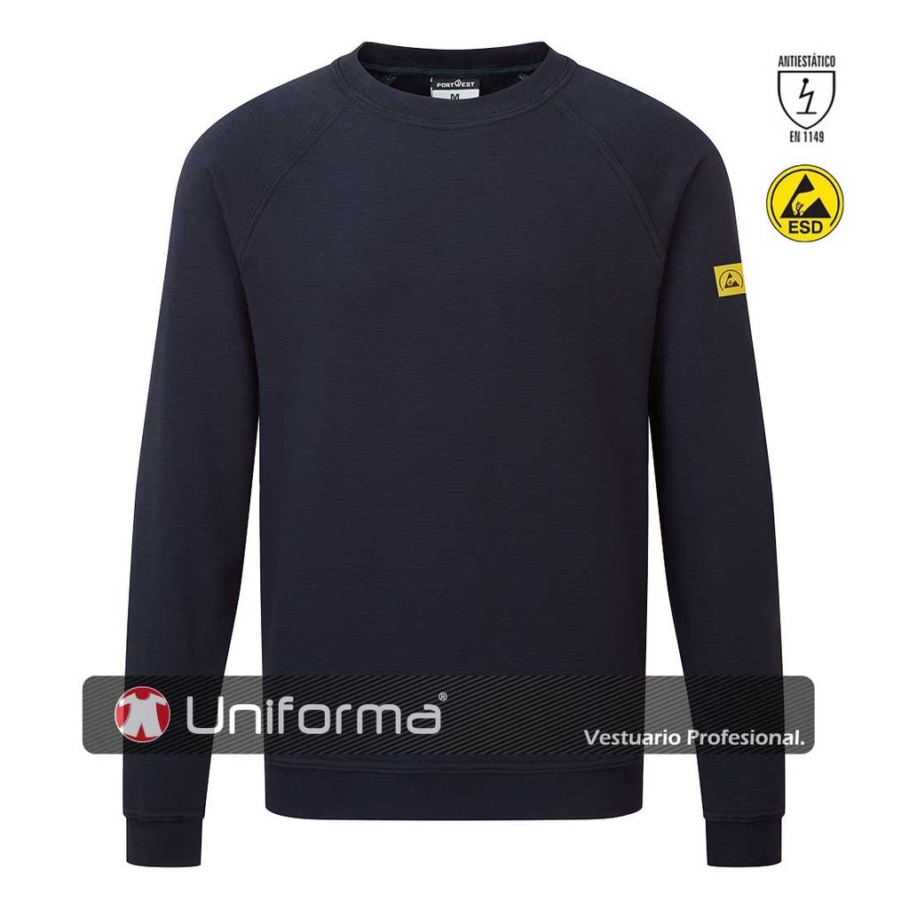 Sudadera ESD Disipativa Anti-Estática - PAS24