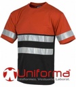 Camiseta Bicolor Reflectante - TC3940