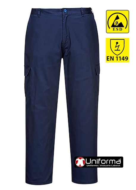 Pantalón ESD Disipativo de la carga Electroestática - PAS11