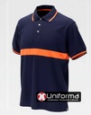 Polo Marino Combinado con Banda -TC3850