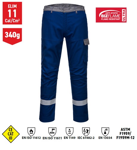 Pantalón Ignífugo Anti-estático Soldadura Arco - PFR06