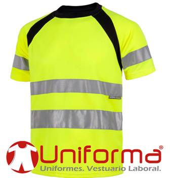 Camiseta Reflectante Alta Visibilidad Bicolor Clase 2 - TC2941