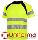 [TC2941] Camiseta Reflectante Alta Visibilidad Bicolor Clase 2 TC2941 (Amarillo Fluor)