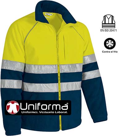 Chaqueta Polar Alta Visibilidad Grueso - VL2290