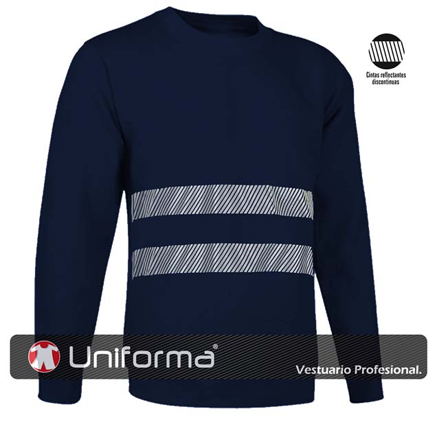Sudadera con Bandas Reflectantes Segmentadas - UN2280