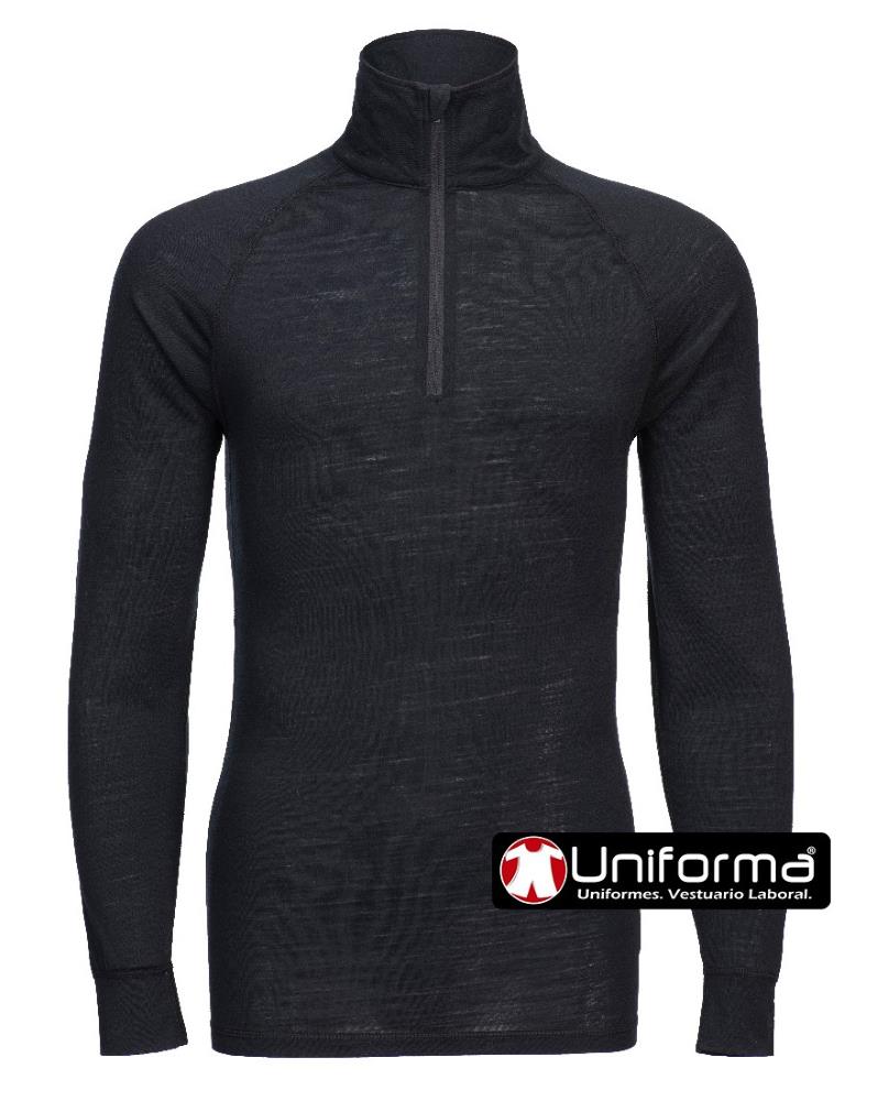 Camiseta Lana Merino Cremallera - PB184