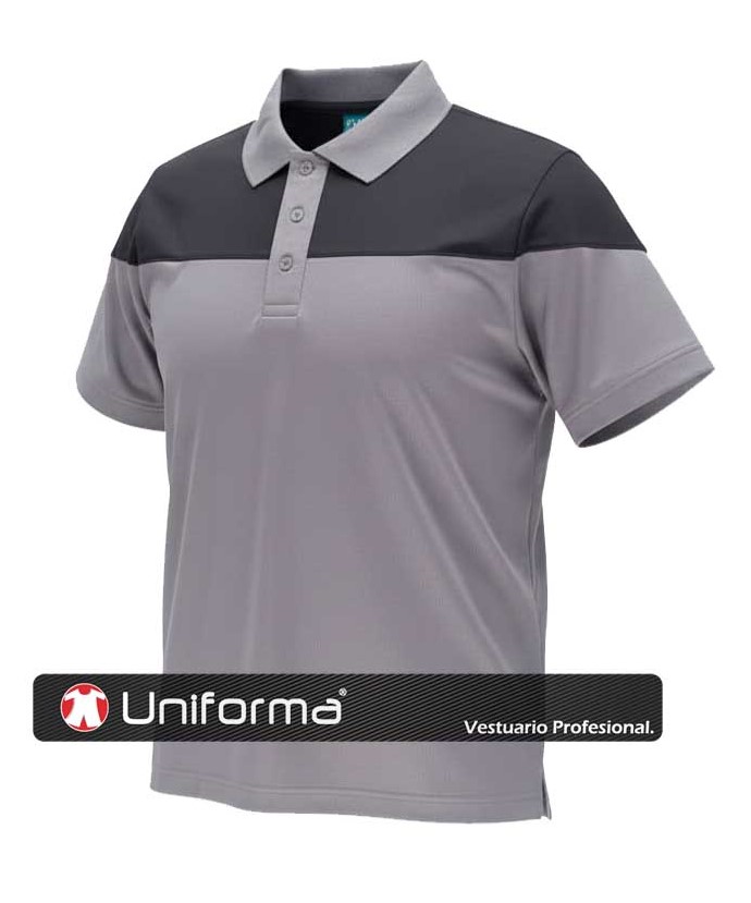 Polo Técnico Bicolor Microperforado -TWF2616