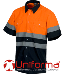 [TC3811] Camisa Alta visibilidad Manga corta - TC3811