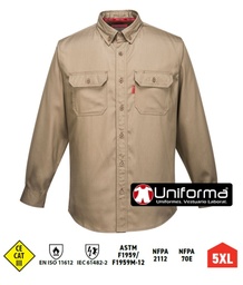 Camisa de trabajo Ignífuga - PFR89