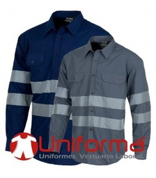 Camisa con Bandas reflectantes - TB8007