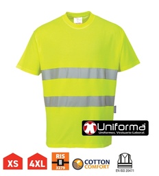 [PS172] Camiseta Alta Visibilidad con Algodón PS172