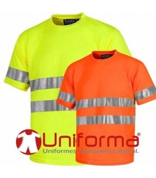[TC3945] Camiseta Técnica de Manga Corta Alta Visibilidad clase 2 TC3945