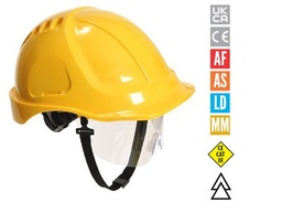 [PPW54] Casco con Visor Incoloro - PPW54