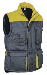 [Chaleco Valento Thunder] Chaleco Acolchado Combinado Bicolor - VL1170