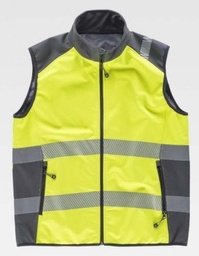 [TS9231] Chaleco Softshell de Alta Visibilidad CortaVientos - TS9231
