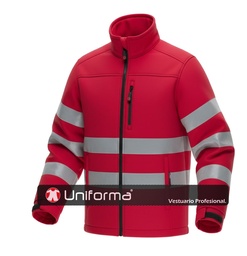 [TS9035] Chaqueta Softshell Bandas Reflectantes - TS9035