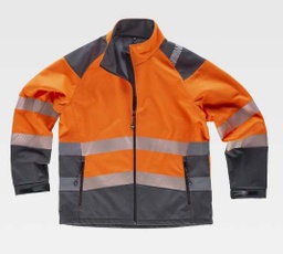 [TS9201] Chaqueta Softshell Reflectante Mal Tiempo - TS9201