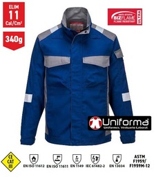 [PFR08] Chaqueta Ignífuga Riesgo Químico Lavado Industrial - PFR08