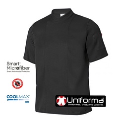 [V405209] Chaqueta de cocina de microfibra y Coolmax - V405209